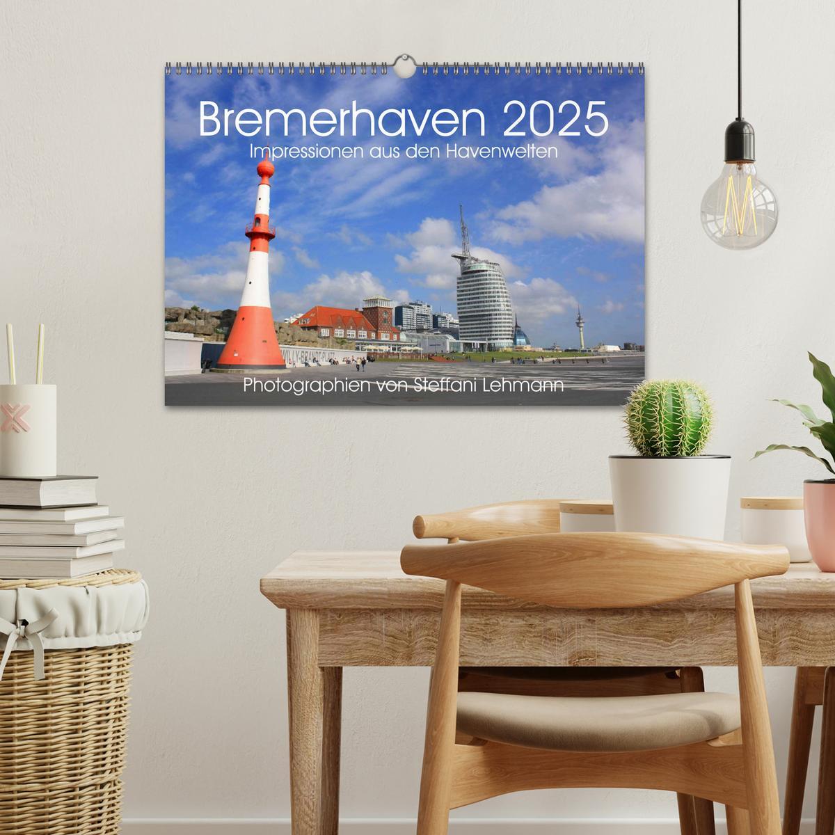 Bild: 9783435330355 | Bremerhaven 2025. Impressionen aus den Havenwelten (Wandkalender...