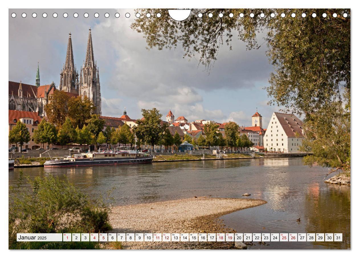 Bild: 9783435123001 | Deutsche Flüsse - An der Donau (Wandkalender 2025 DIN A4 quer),...