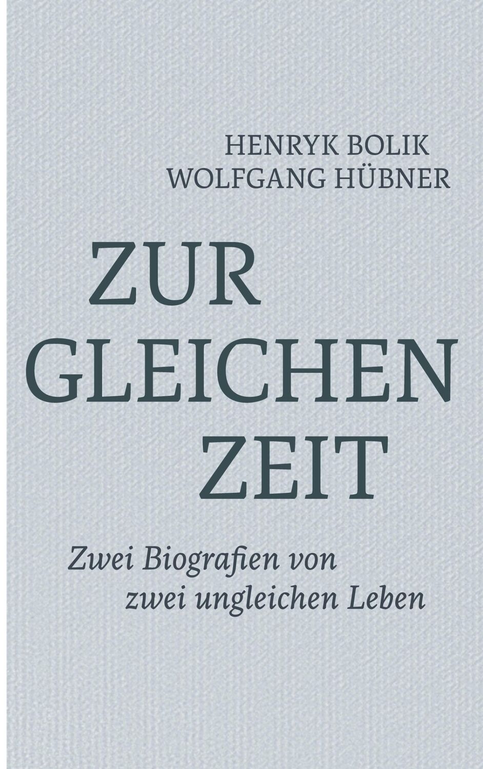 Cover: 9783755750482 | Zur gleichen Zeit | Zwei Biografien von zwei ungleichen Leben | Buch