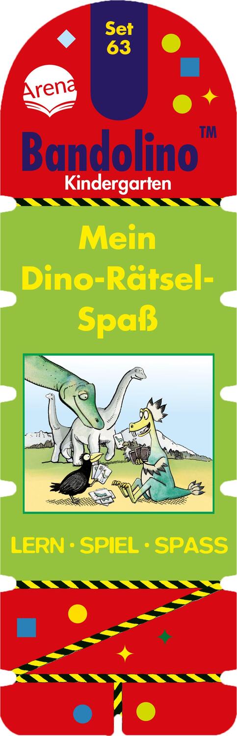 Cover: 9783401713960 | Mein Dino-Rätsel-Spaß | Bandolino Set 63 | Friederike Barnhusen | Buch