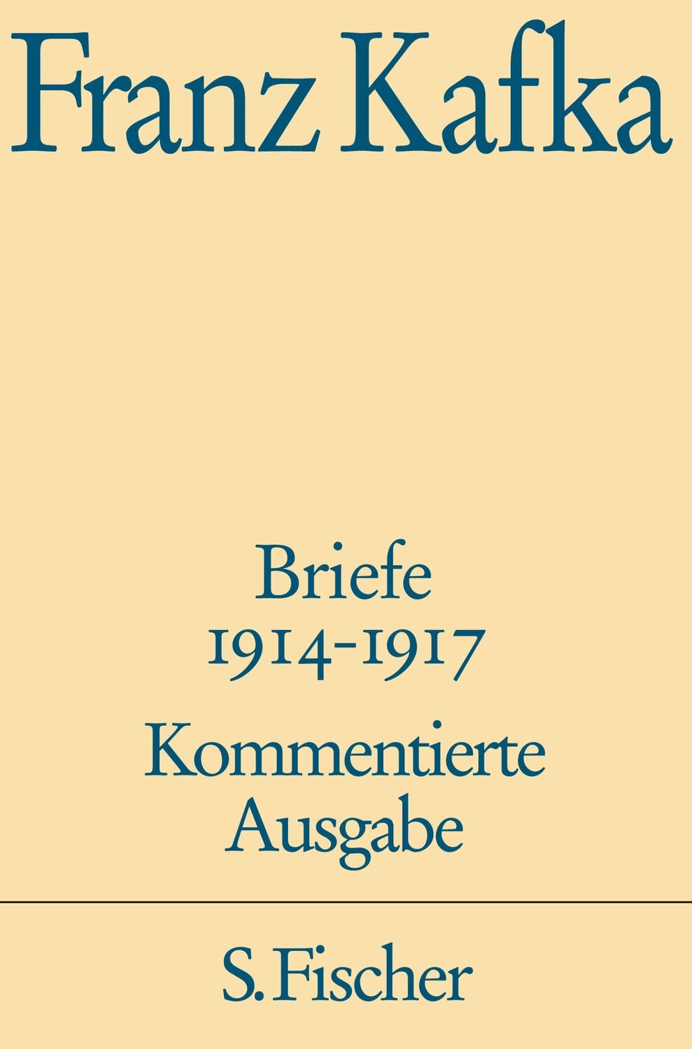 Cover: 9783100381668 | Briefe 1914-1917 | Band 3 | Franz Kafka | Buch | 896 S. | Deutsch