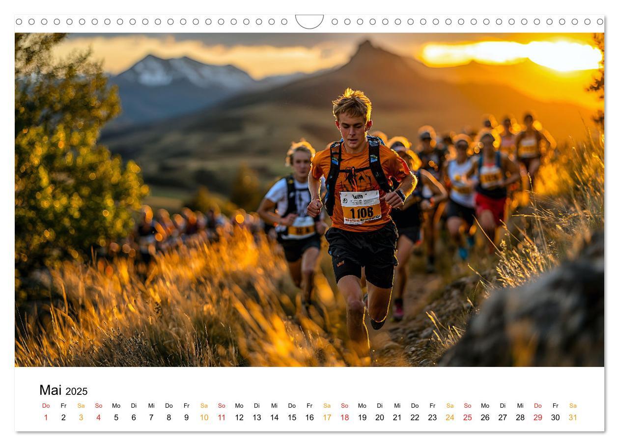 Bild: 9783457234679 | Trailrunning Power (Wandkalender 2025 DIN A3 quer), CALVENDO...