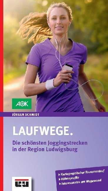 Cover: 9783946061274 | Laufwege | Die schönsten Joggingstrecken in der Region Ludwigsburg