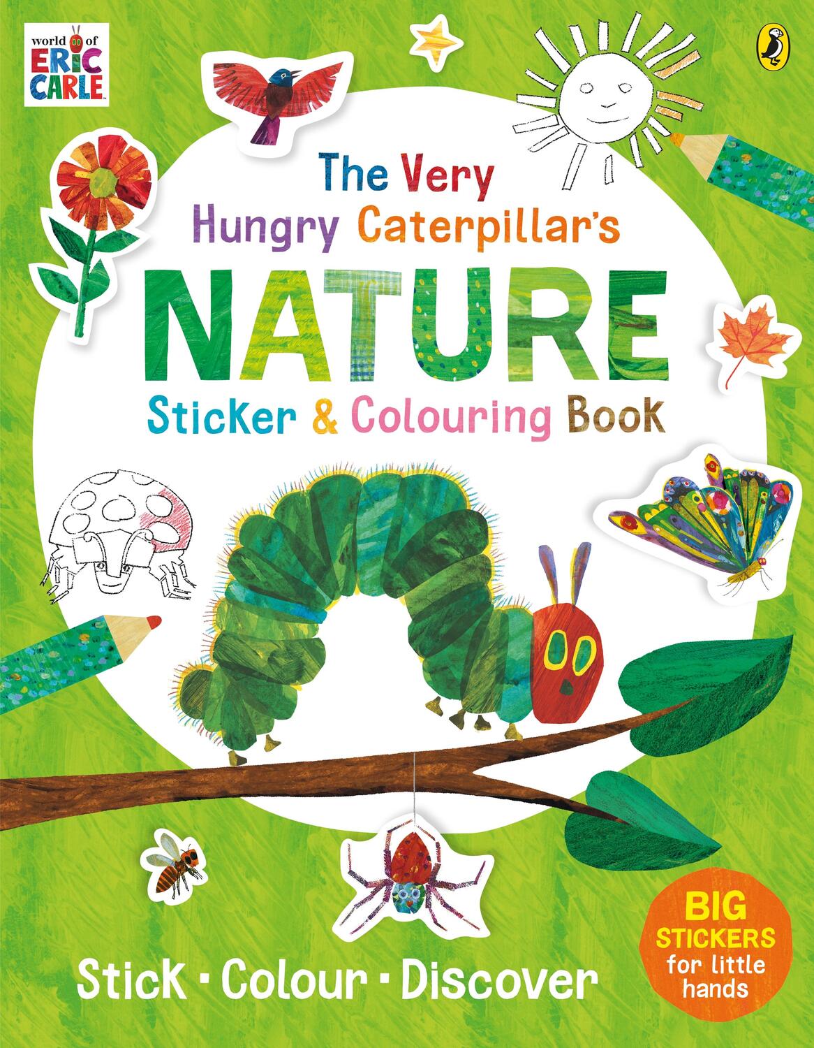 Cover: 9780241385791 | The Very Hungry Caterpillar's Nature Sticker and Colouring Book | Buch