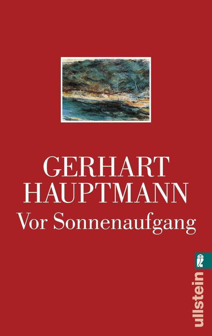 Cover: 9783548235646 | Vor Sonnenaufgang | Soziales Drama | Gerhart Hauptmann | Taschenbuch