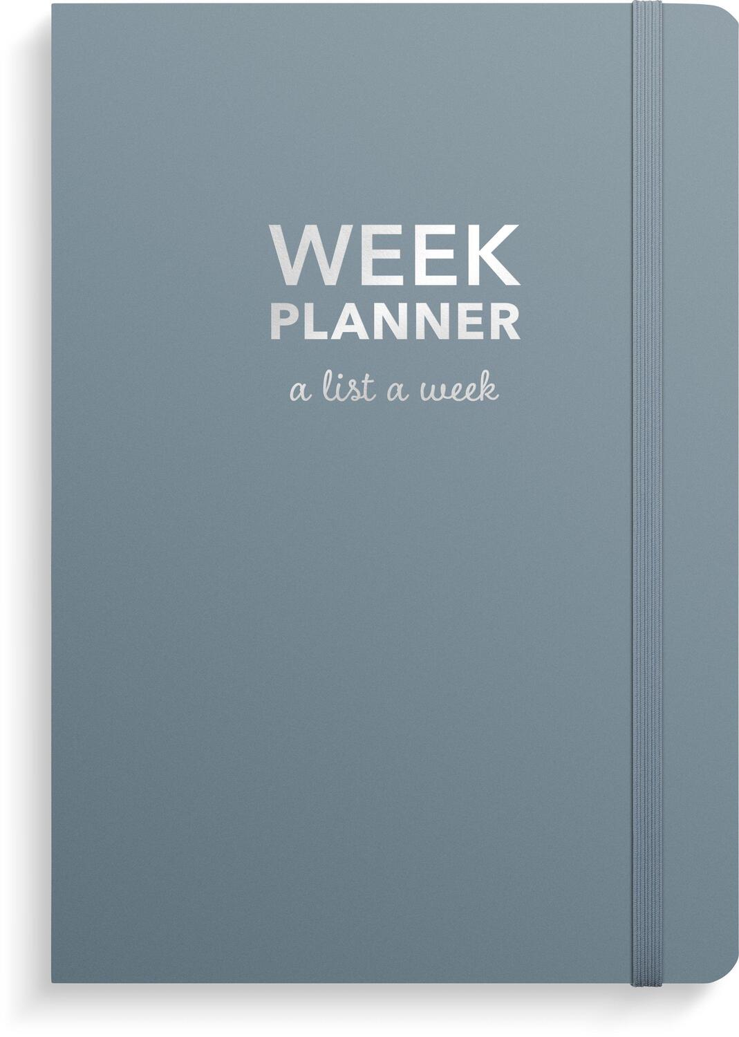 Cover: 7392620745601 | Burde Week Planner undated blue | Terminplaner Undatiert | Taschenbuch