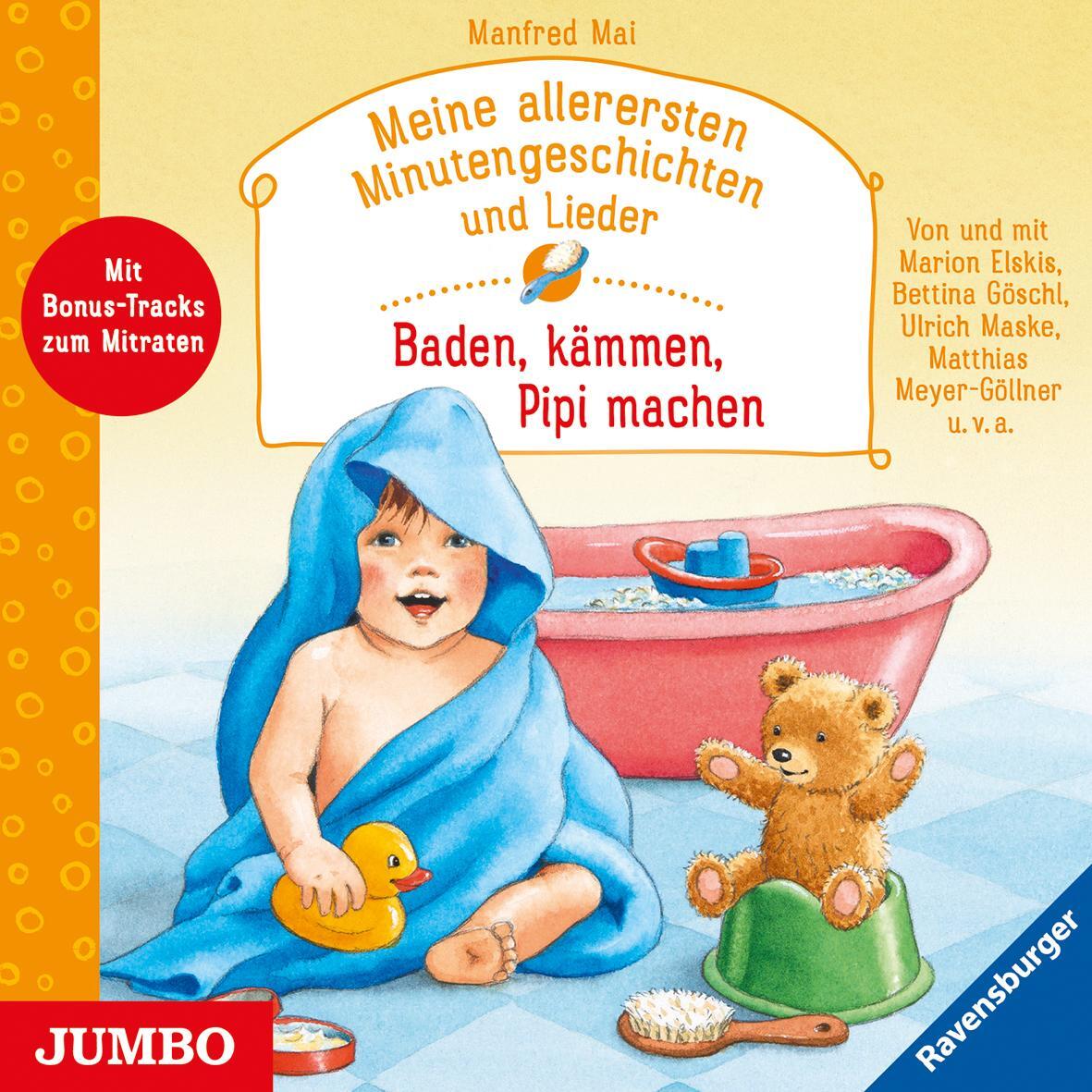 Cover: 9783833740619 | Meine allerersten Minutengeschichten und Lieder. Baden, kämmen,...