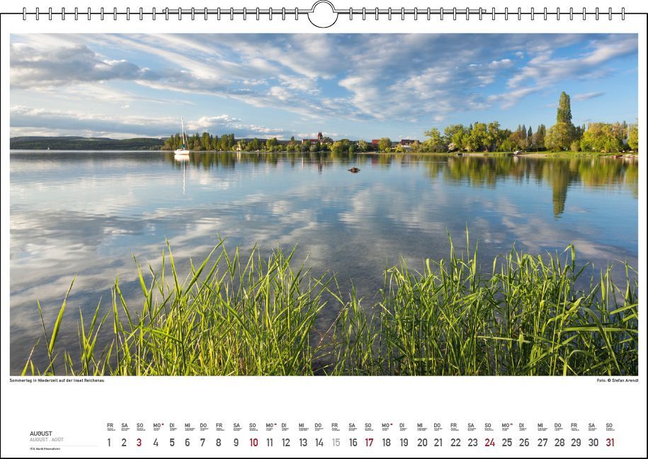 Bild: 9783861924043 | Bodensee Wasser.Berge.Licht. 2025 | Stefan Arendt | Kalender | 13 S.