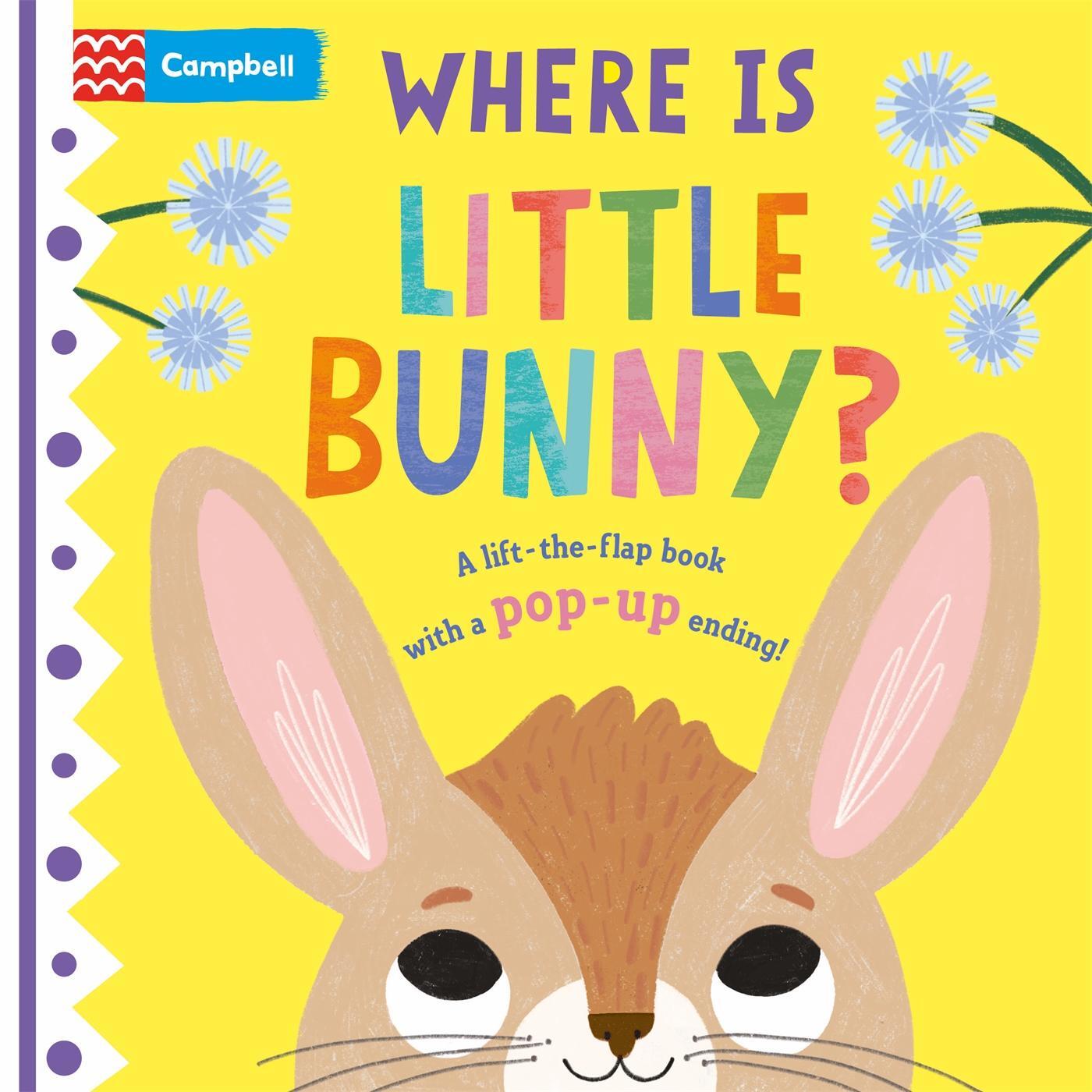 Cover: 9781529098433 | Where is Little Bunny? | The lift-the-flap book with a pop-up ending!