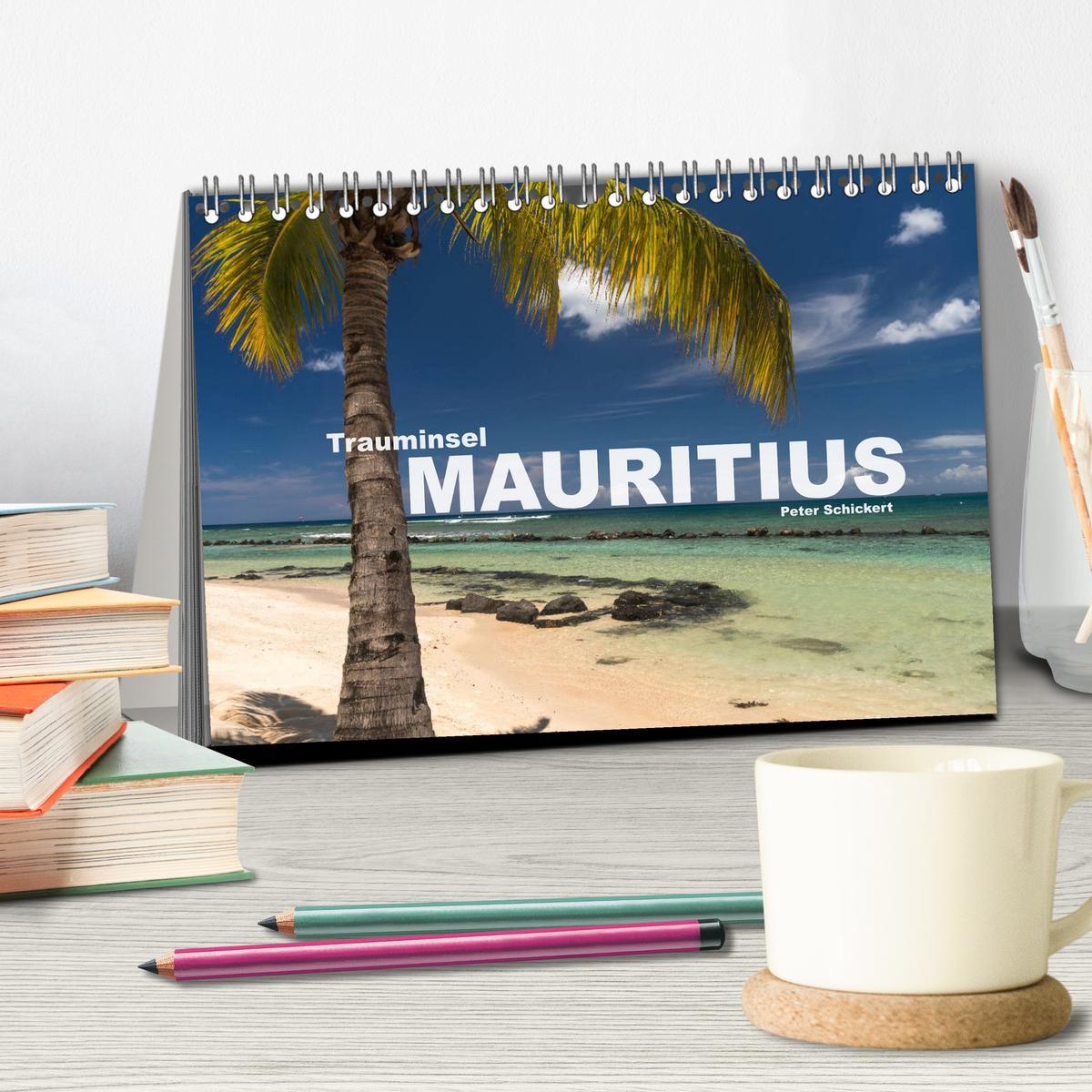 Bild: 9783435332397 | Trauminsel Mauritius (Tischkalender 2025 DIN A5 quer), CALVENDO...