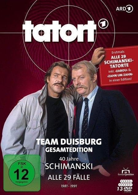 Cover: 4042564236378 | Tatort Duisburg - 40 Jahre Schimanski | Gesamtedition | DVD | Deutsch
