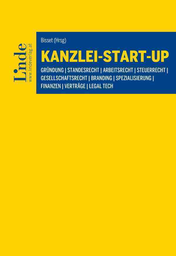 Cover: 9783707345100 | Kanzlei-Start-up | Katharina Bisset (u. a.) | Taschenbuch | 2022