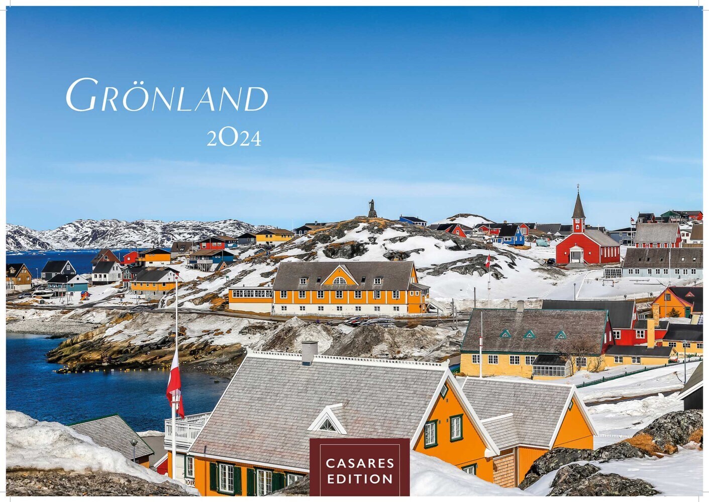 Cover: 9789918620371 | Grönland 2024 L 35x50cm | Kalender | 14 S. | Deutsch | 2024