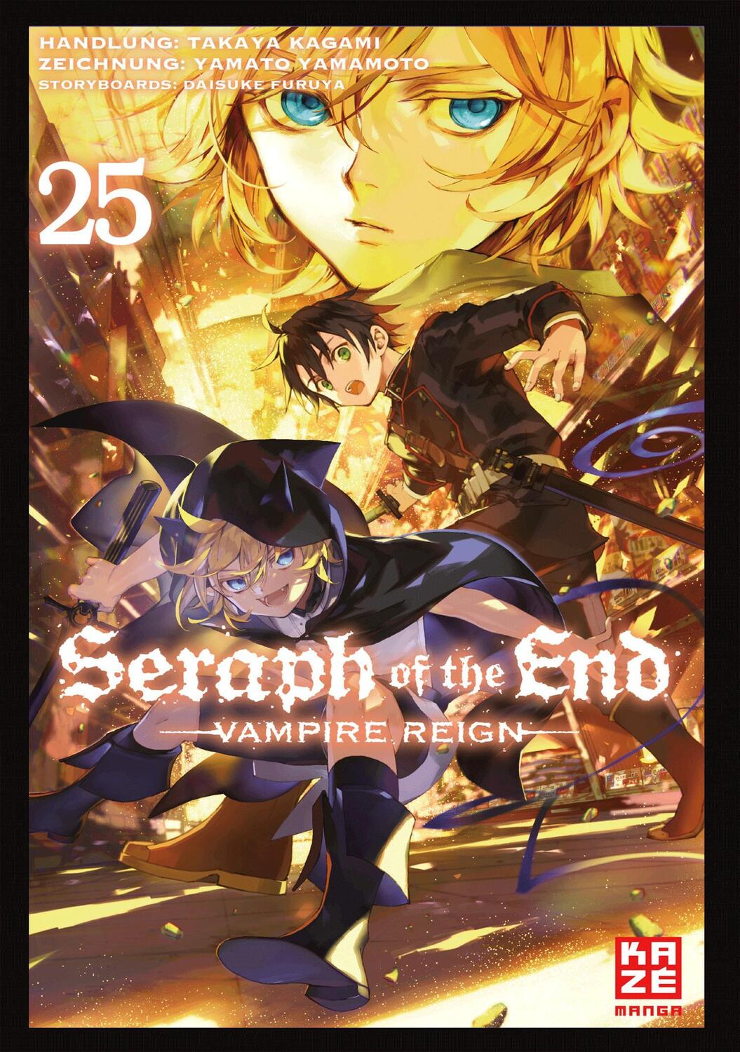 Cover: 9782889514502 | Seraph of the End - Band 25 | Yamato Yamamoto (u. a.) | Taschenbuch