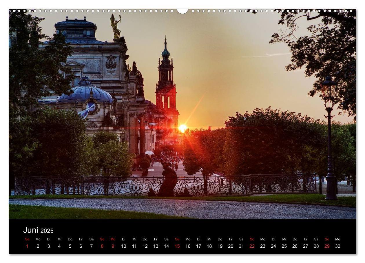 Bild: 9783435279944 | Dresden 2025 (Wandkalender 2025 DIN A2 quer), CALVENDO Monatskalender