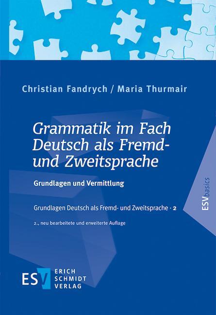 Cover: 9783503206032 | Grammatik im Fach Deutsch als Fremd- und Zweitsprache | Taschenbuch