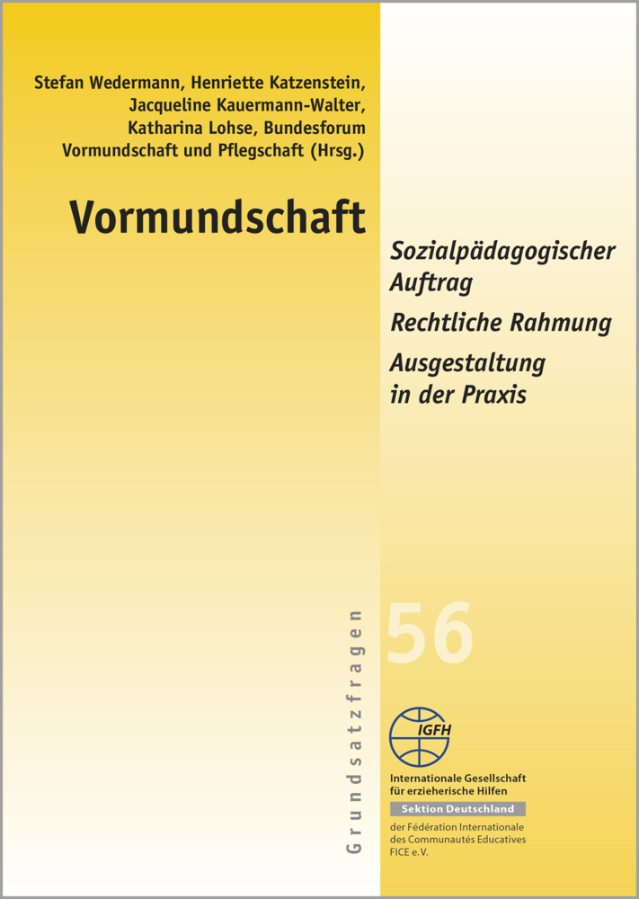 Cover: 9783947704255 | Vormundschaft | Stefan Wedermann | Taschenbuch | 2021