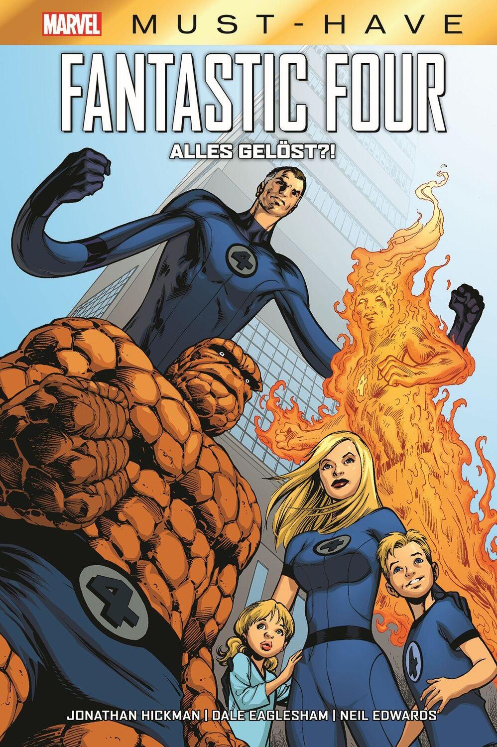 Cover: 9783741621871 | Marvel Must-Have: Fantastic Four | Alles Gelöst?! | Hickman (u. a.)