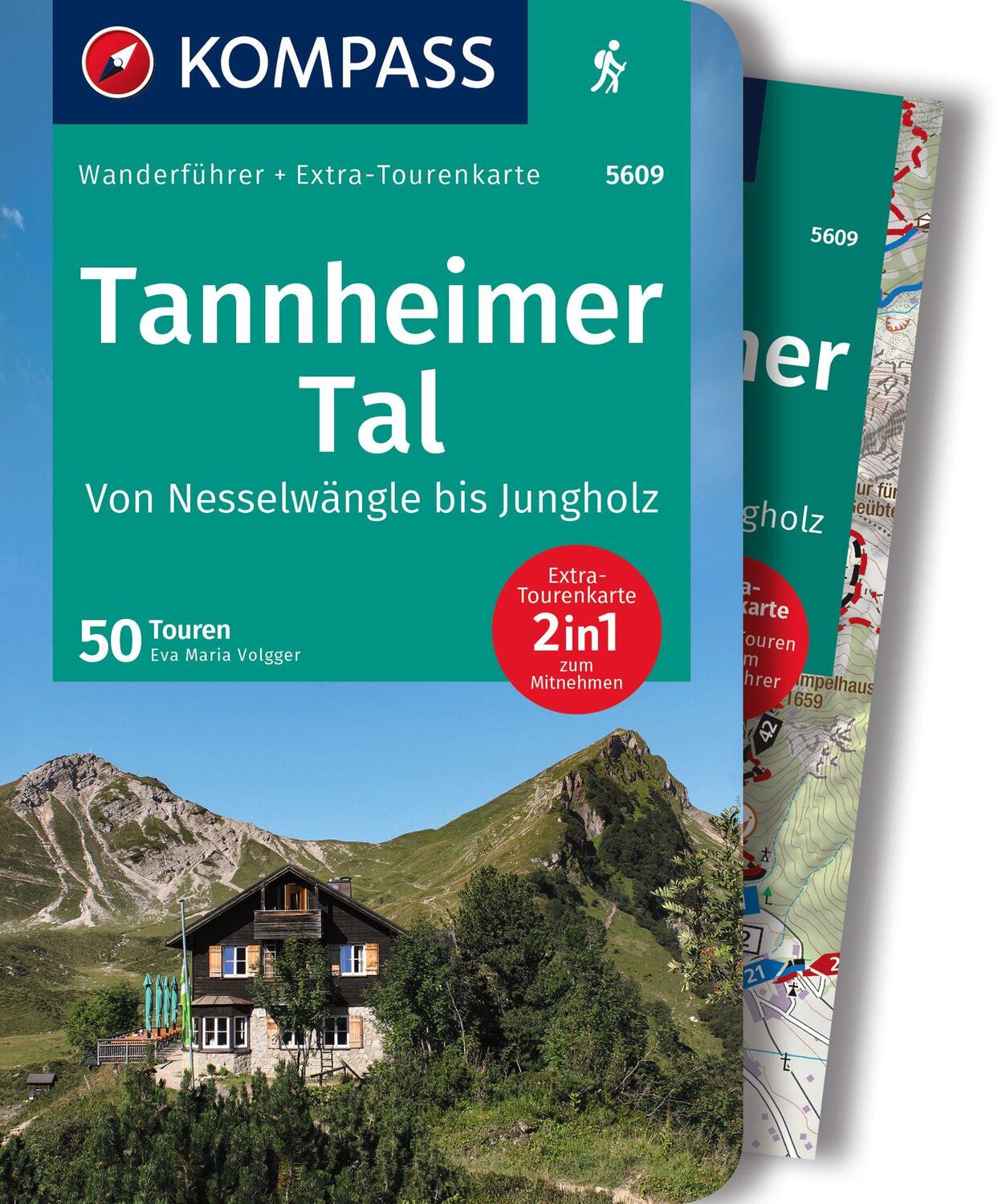 Cover: 9783991217213 | KOMPASS Wanderführer Tannheimer Tal von Nesselwängle bis Jungholz,...