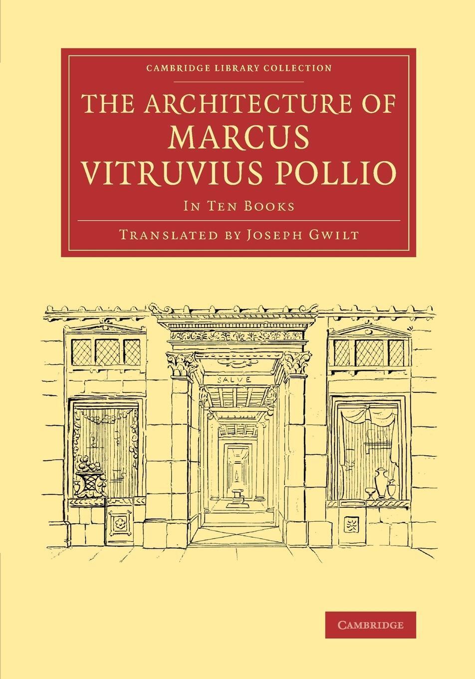 Cover: 9781108070522 | The Architecture of Marcus Vitruvius Pollio | In Ten Books | Pollio