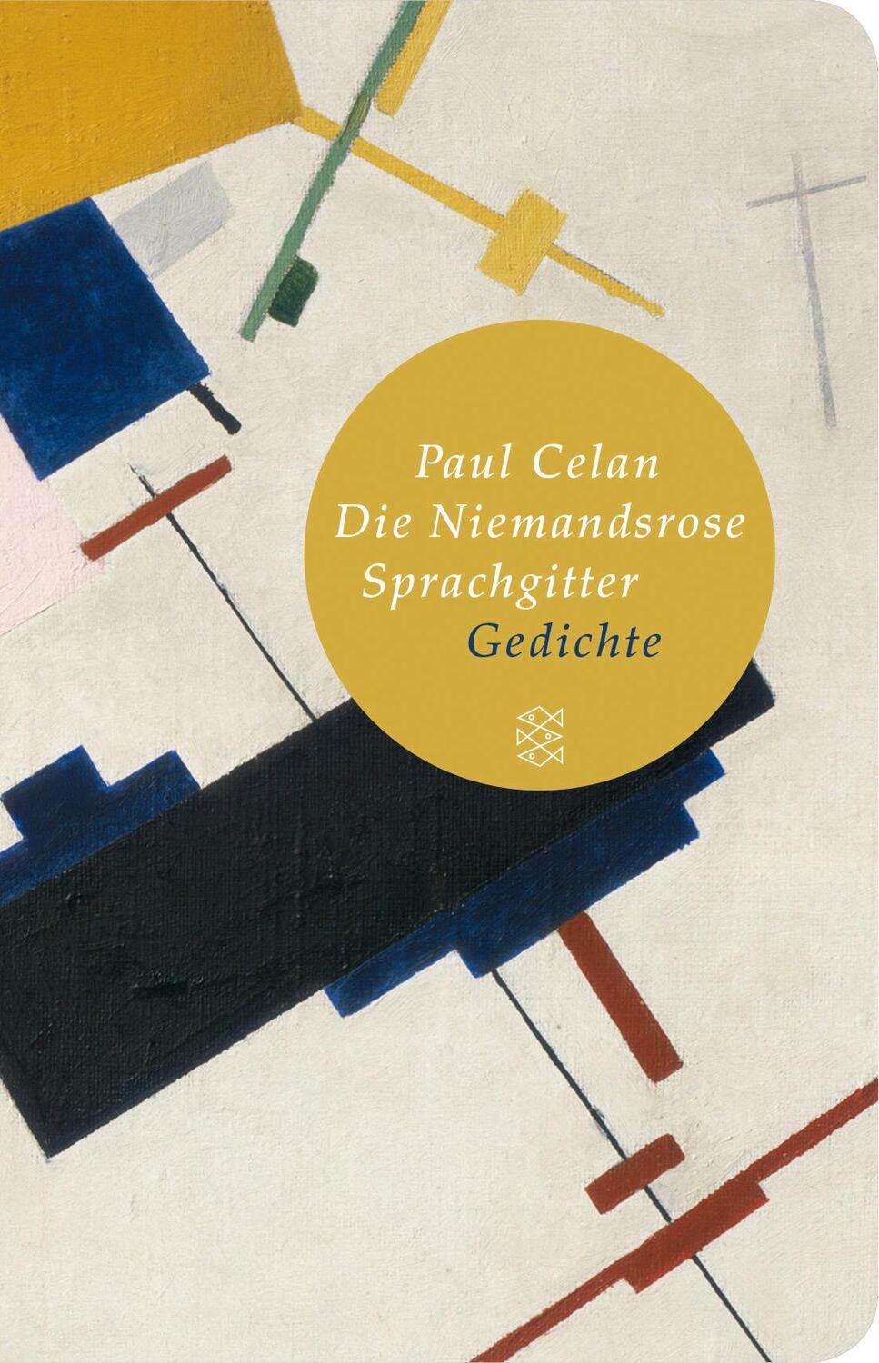 Cover: 9783596521456 | Die Niemandsrose / Sprachgitter | Paul Celan | Buch | Deutsch | 2017