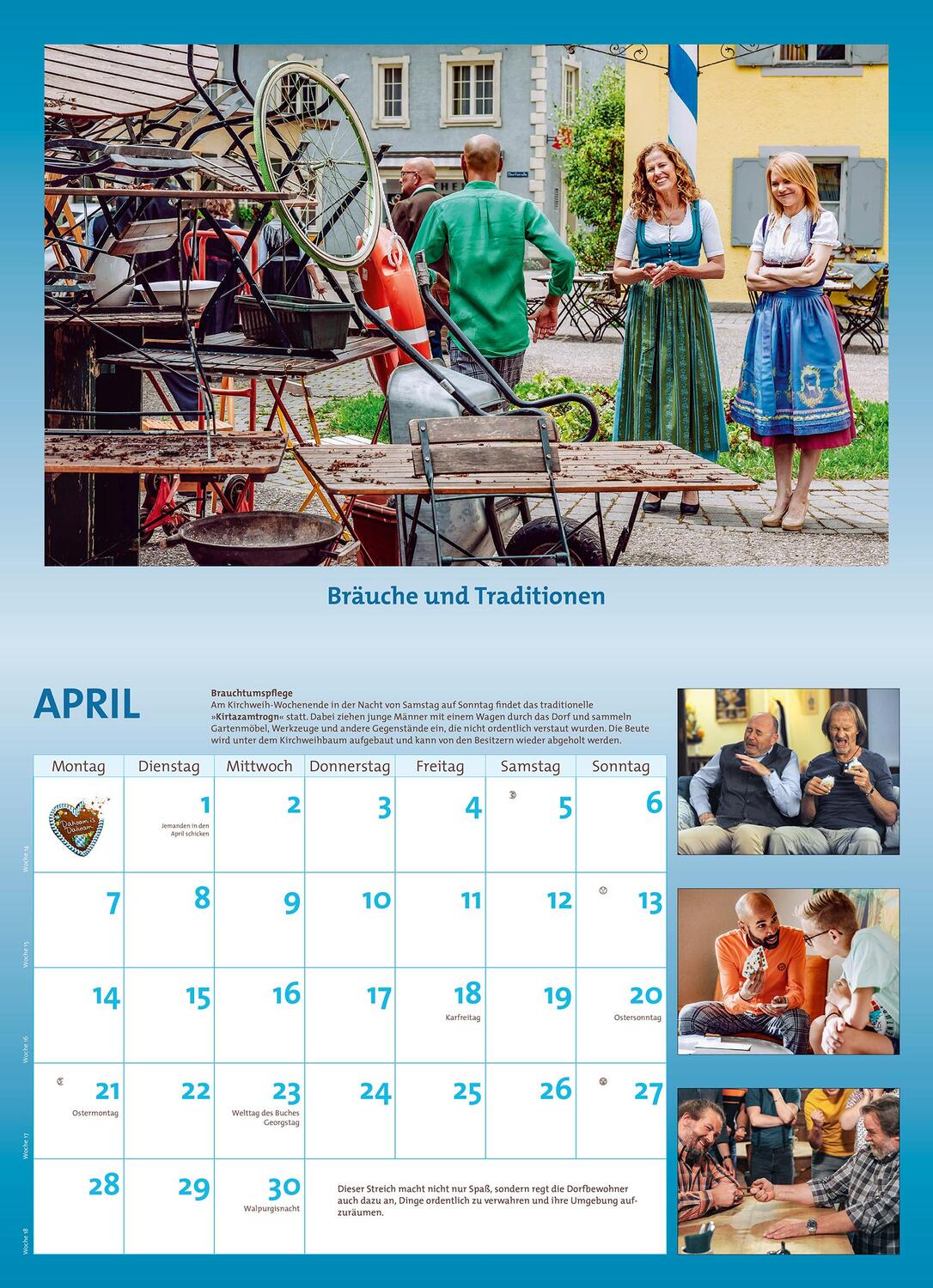 Bild: 4250809654287 | Dahoam is Dahoam 2025 - Broschürenkalender - Wandkalender - mit...