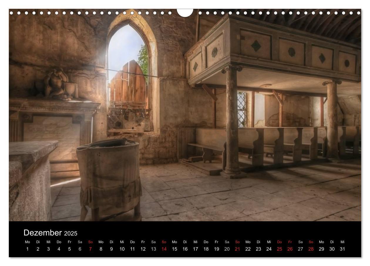 Bild: 9783435664702 | Lost Places - Verlassene Orte (Wandkalender 2025 DIN A3 quer),...