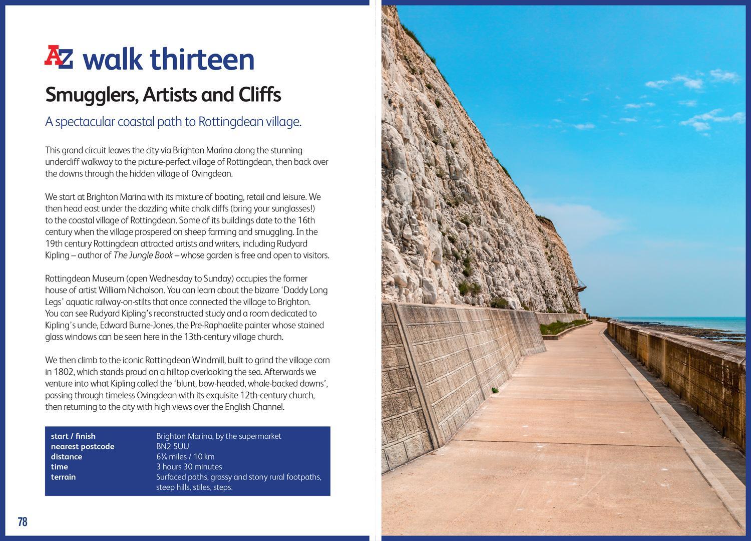 Bild: 9780008564957 | A -Z Brighton Hidden Walks | Discover 20 Routes in and Around the City