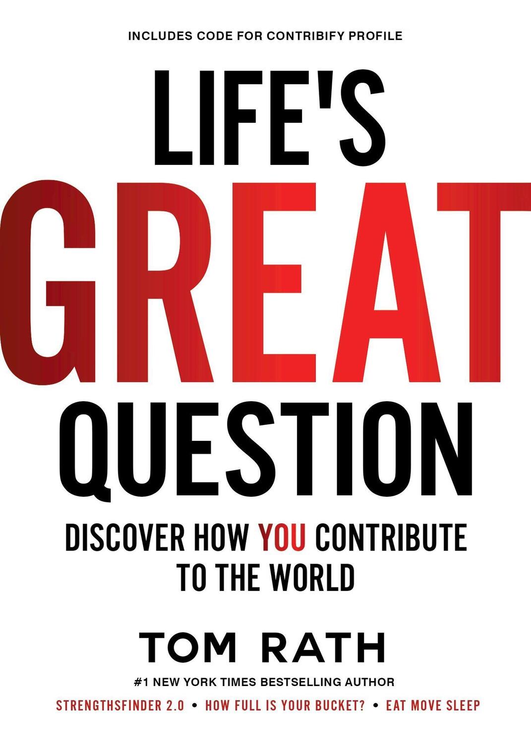 Cover: 9781939714176 | Life's Great Question: Discover How You Contribute to the World | Rath