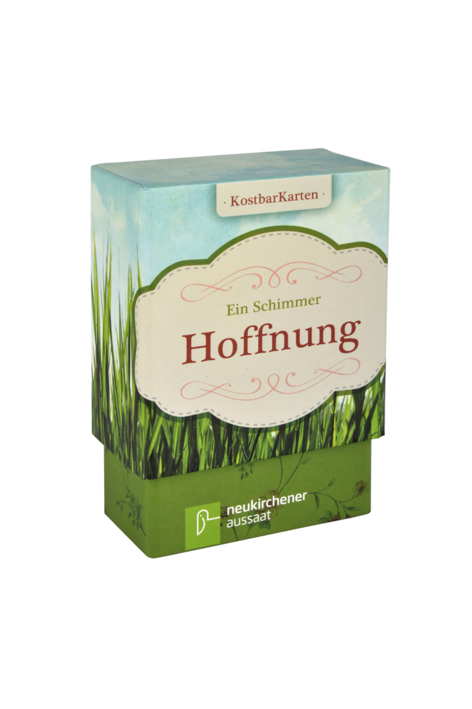 Cover: 9783761562185 | KostbarKarten: Ein Schimmer Hoffnung, Spruchkartenbox | Anja Schäfer
