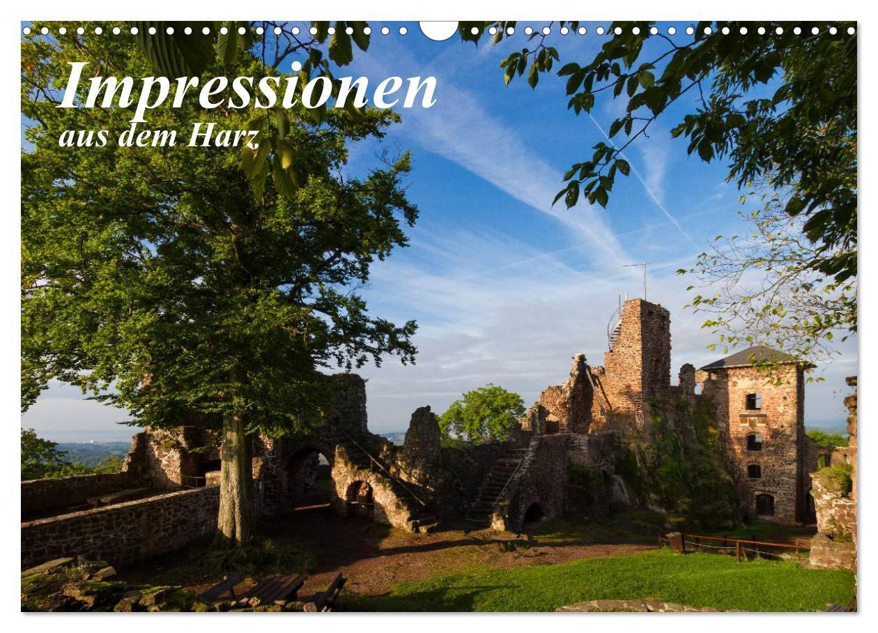 Cover: 9783383633027 | Impressionen aus dem Harz (Wandkalender 2024 DIN A3 quer), CALVENDO...