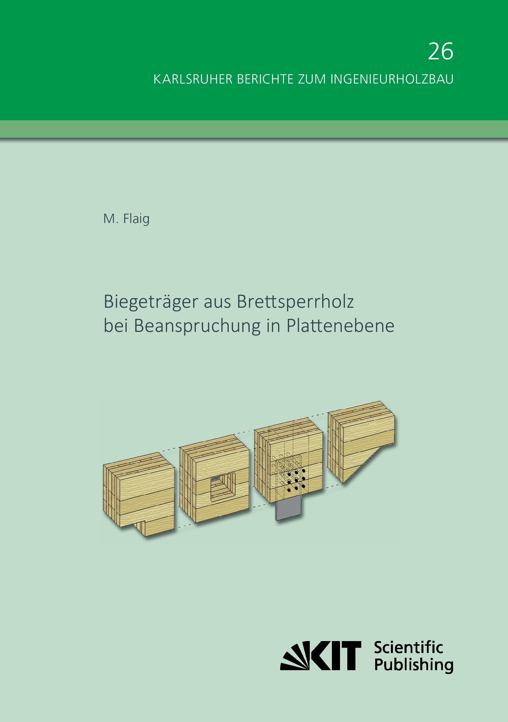 Cover: 9783731500520 | Biegeträger aus Brettsperrholz bei Beanspruchung in Plattenebene