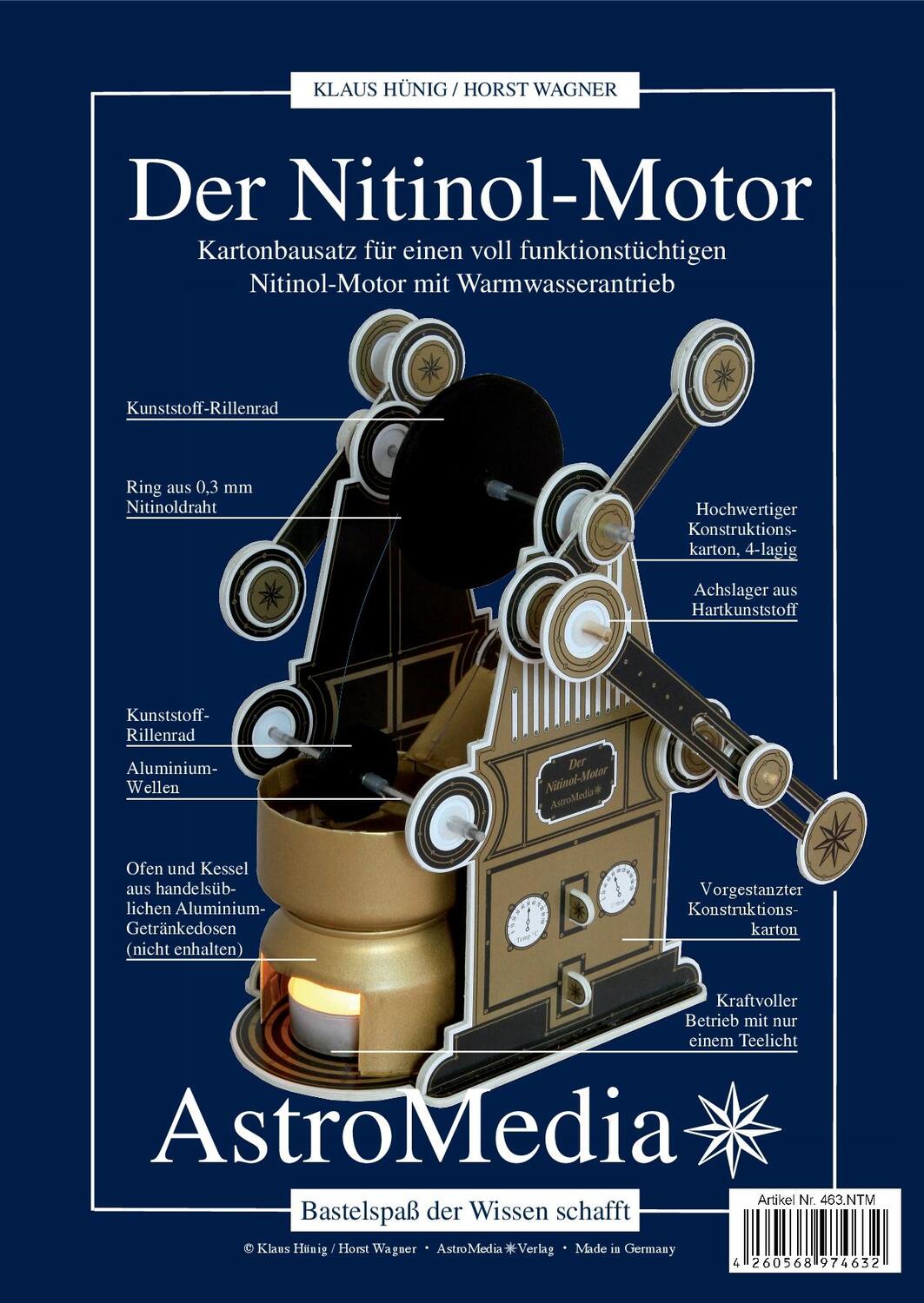 Cover: 4260568974632 | Der Nitinol-Motor | Klaus Hünig | Stück | Deutsch | 2017