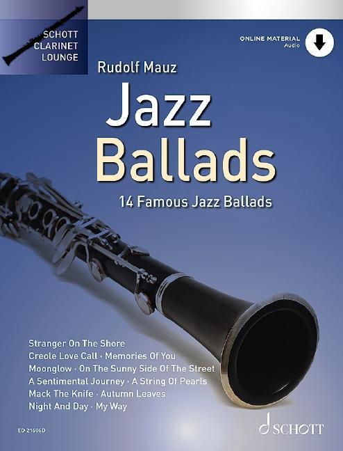 Cover: 9783795717339 | Jazz Ballads | Rudolf Mauz | Broschüre | Schott Clarinet Lounge | 2020