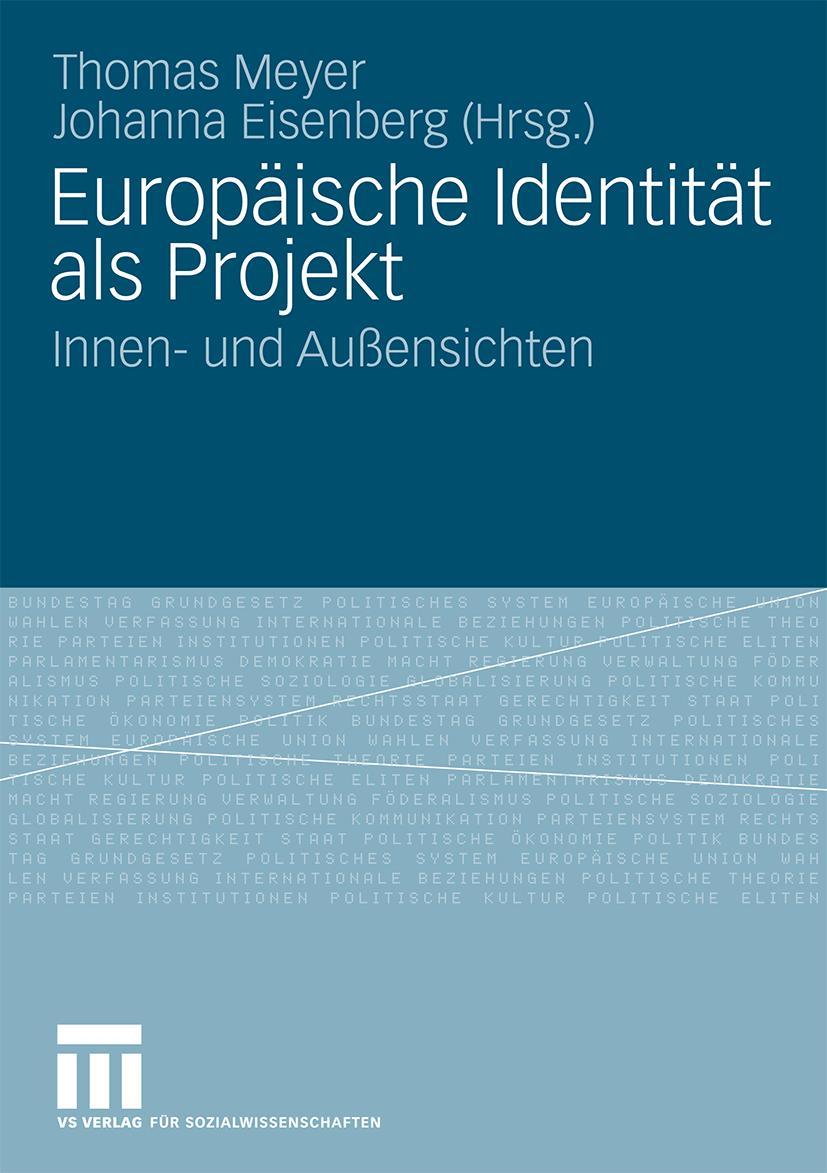 Cover: 9783531157818 | Europäische Identität als Projekt | Innen- und Außensichten | Buch