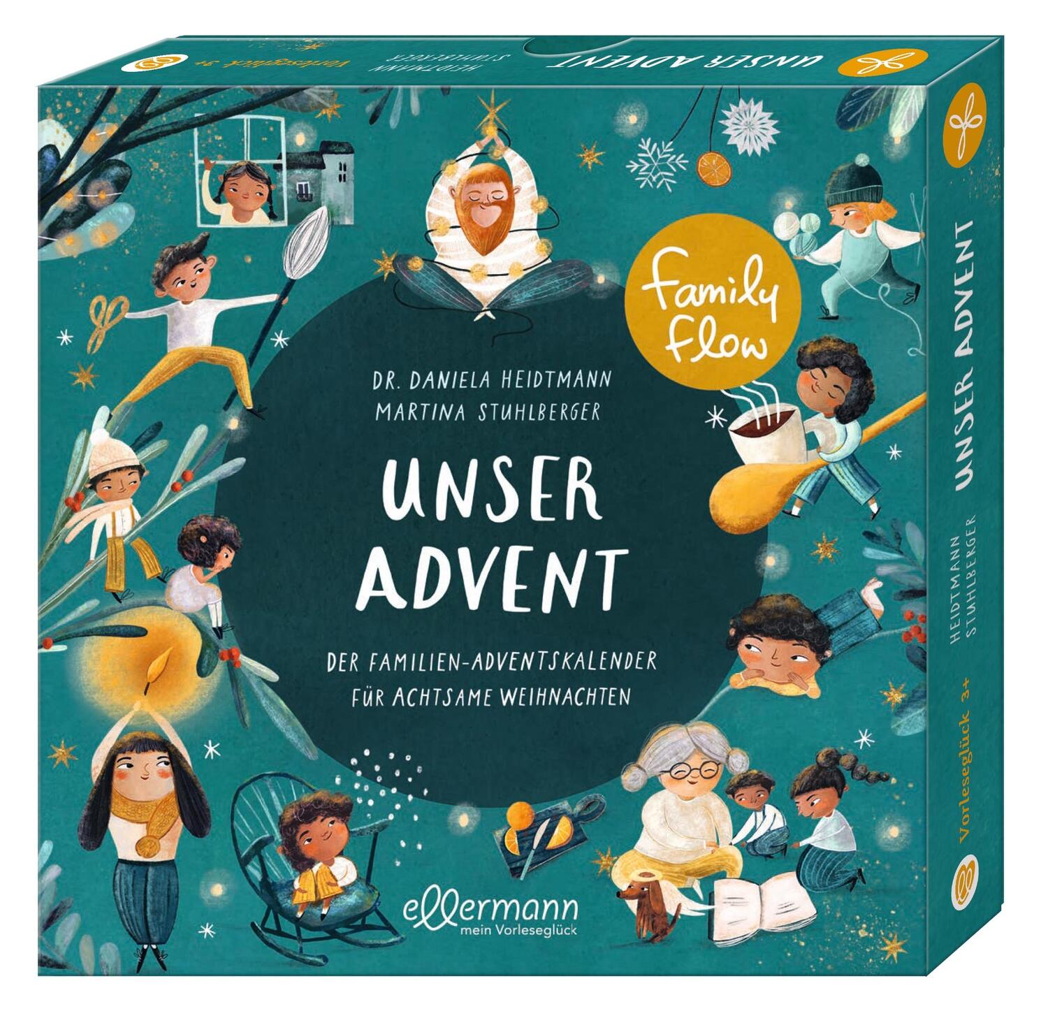 Cover: 9783751401128 | FamilyFlow. Unser Advent | Daniela Heidtmann | Kalender | FamilyFlow