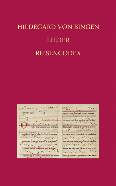 Cover: 9783895000379 | Lieder, Faksimile | Hildegard von Bingen | Reichert