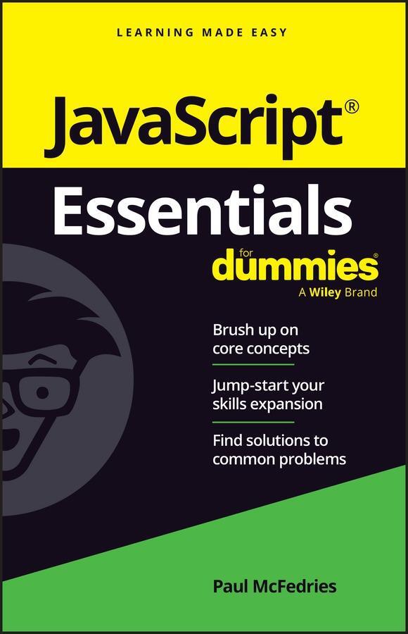 Cover: 9781394263219 | JavaScript Essentials For Dummies | Paul McFedries | Taschenbuch