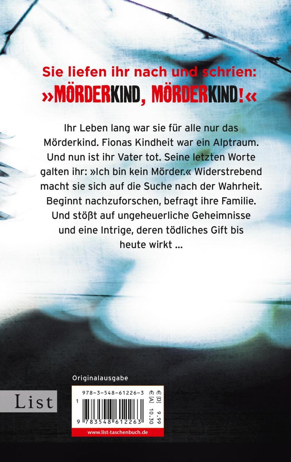 Rückseite: 9783548612263 | Mörderkind | Inge Löhnig | Taschenbuch | 459 S. | Deutsch | 2014