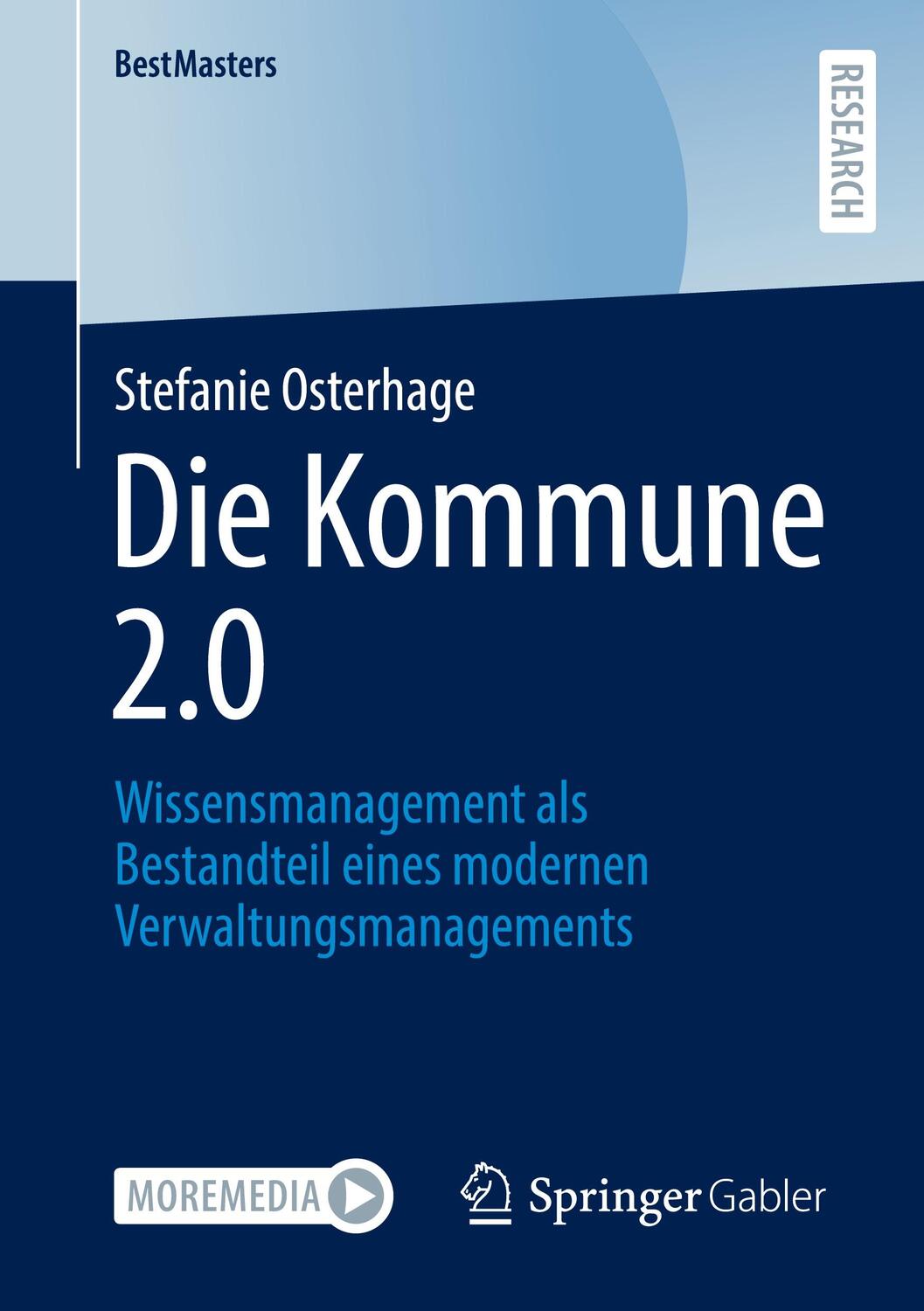 Cover: 9783658392567 | Die Kommune 2.0 | Stefanie Osterhage | Taschenbuch | BestMasters