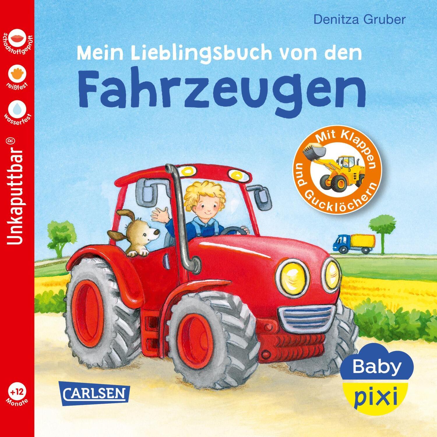 Cover: 9783551051707 | Baby Pixi (unkaputtbar) 68: Mein Lieblingsbuch von den Fahrzeugen