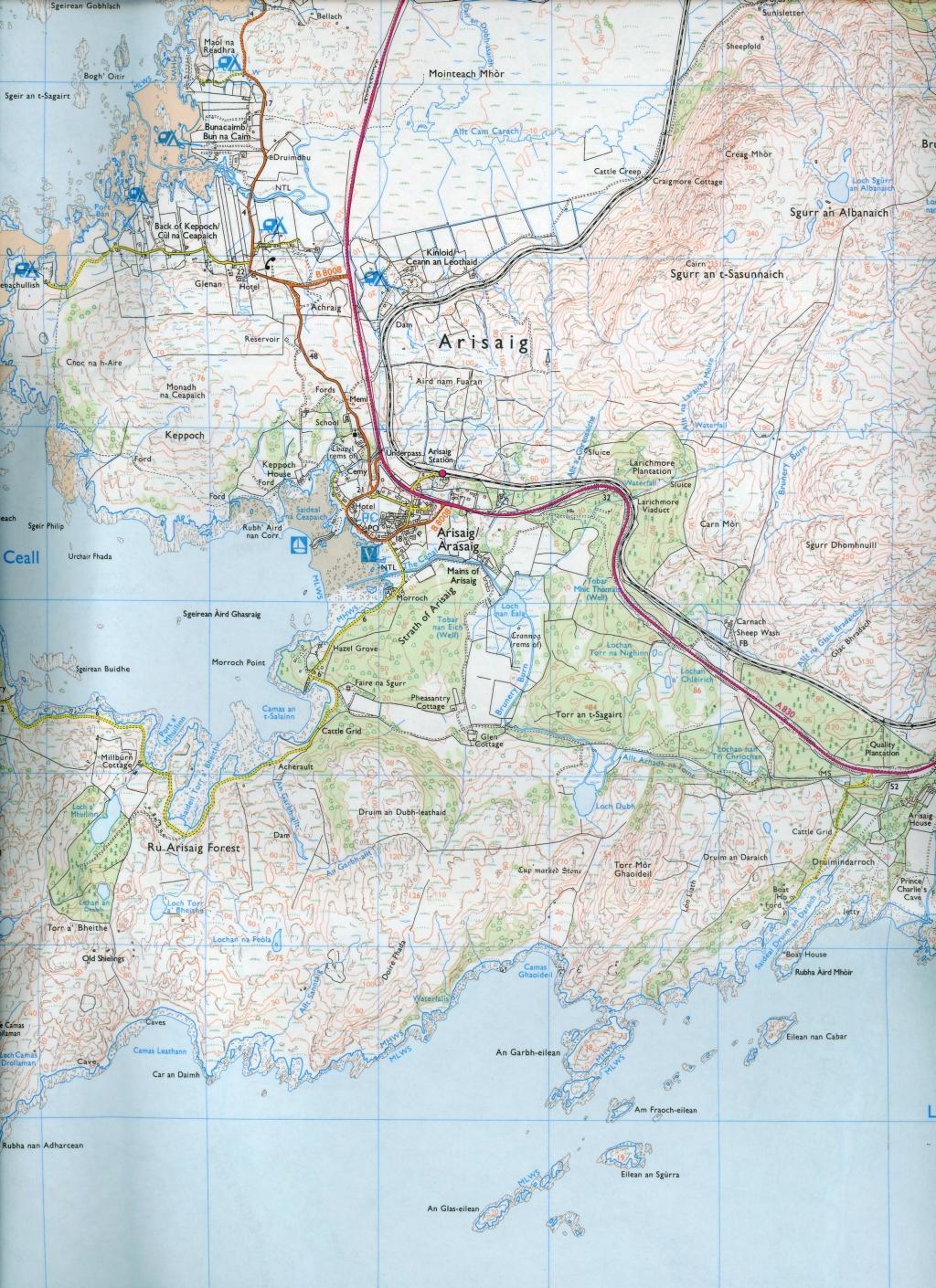 Bild: 9780319472583 | Loch Morar and Mallaig | Ordnance Survey | (Land-)Karte | Englisch