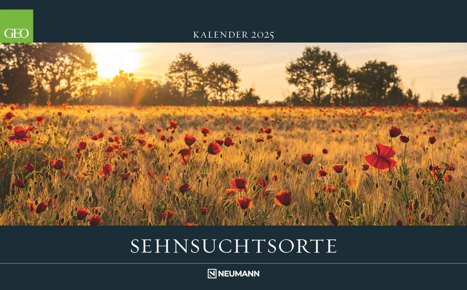 Cover: 4002725988812 | GEO - Sehnsuchtsorte 2025 Wandkalender, 58x36cm, Posterkalender mit...