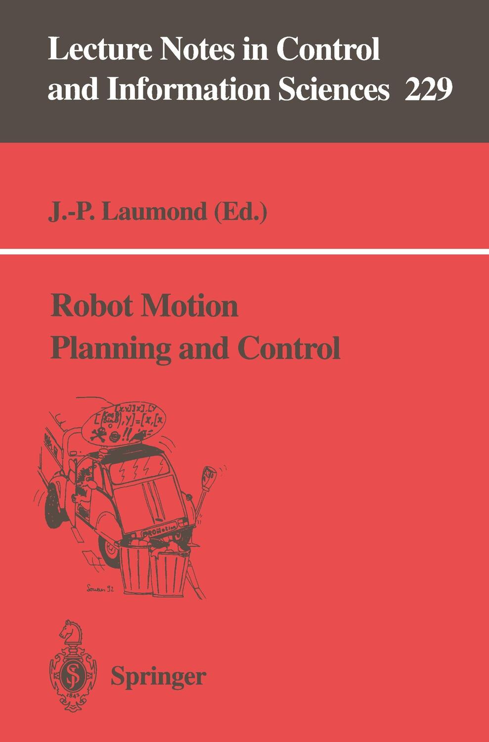 Cover: 9783540762195 | Robot Motion Planning and Control | Jean-Paul Laumond | Taschenbuch