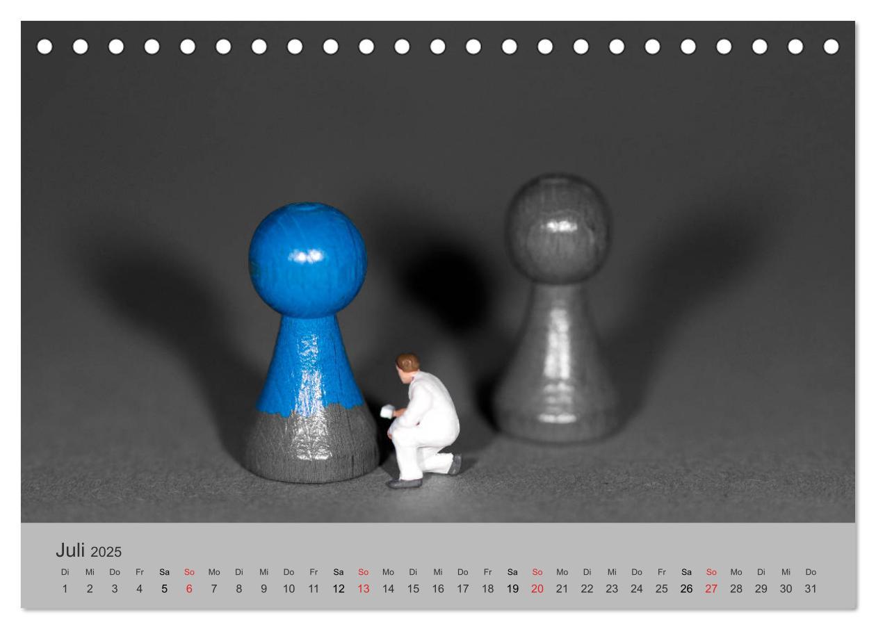 Bild: 9783435149063 | Miniaturen - Das Leben der Minis (Tischkalender 2025 DIN A5 quer),...