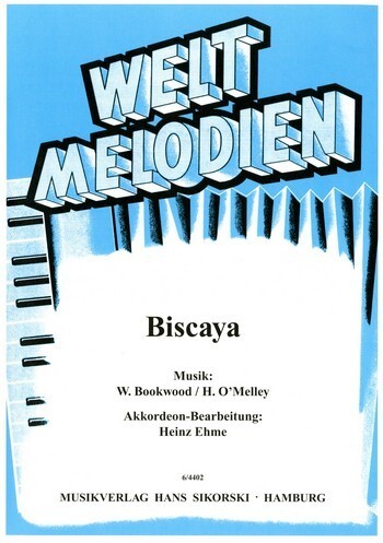 Cover: 9790003022338 | Biscaya für Akkordeon | W. Bookwood | Hans Sikorski Musikverlage