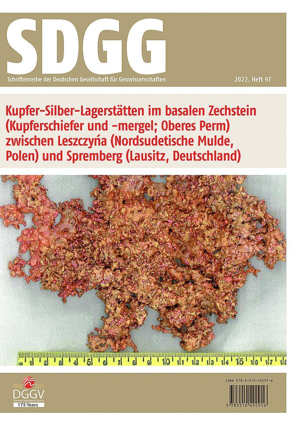 Cover: 9783510492916 | Kupfer-Silber-Lagerstätten im basalen Zechstein (Kupferschiefer und...