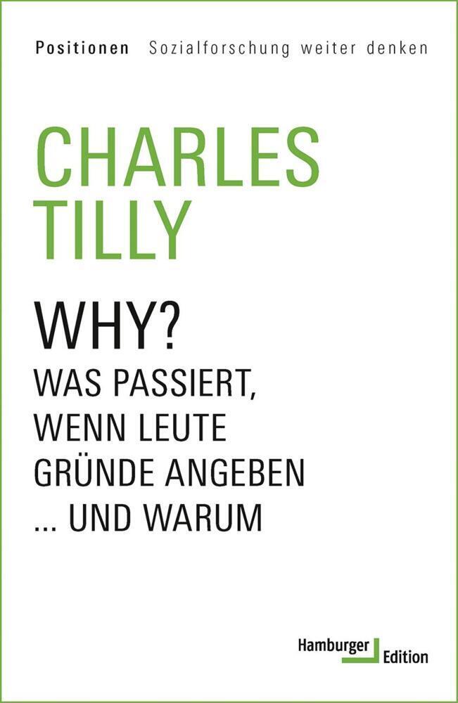Cover: 9783868543414 | Why? | Was passiert, wenn Leute Gründe angeben... und warum | Tilly