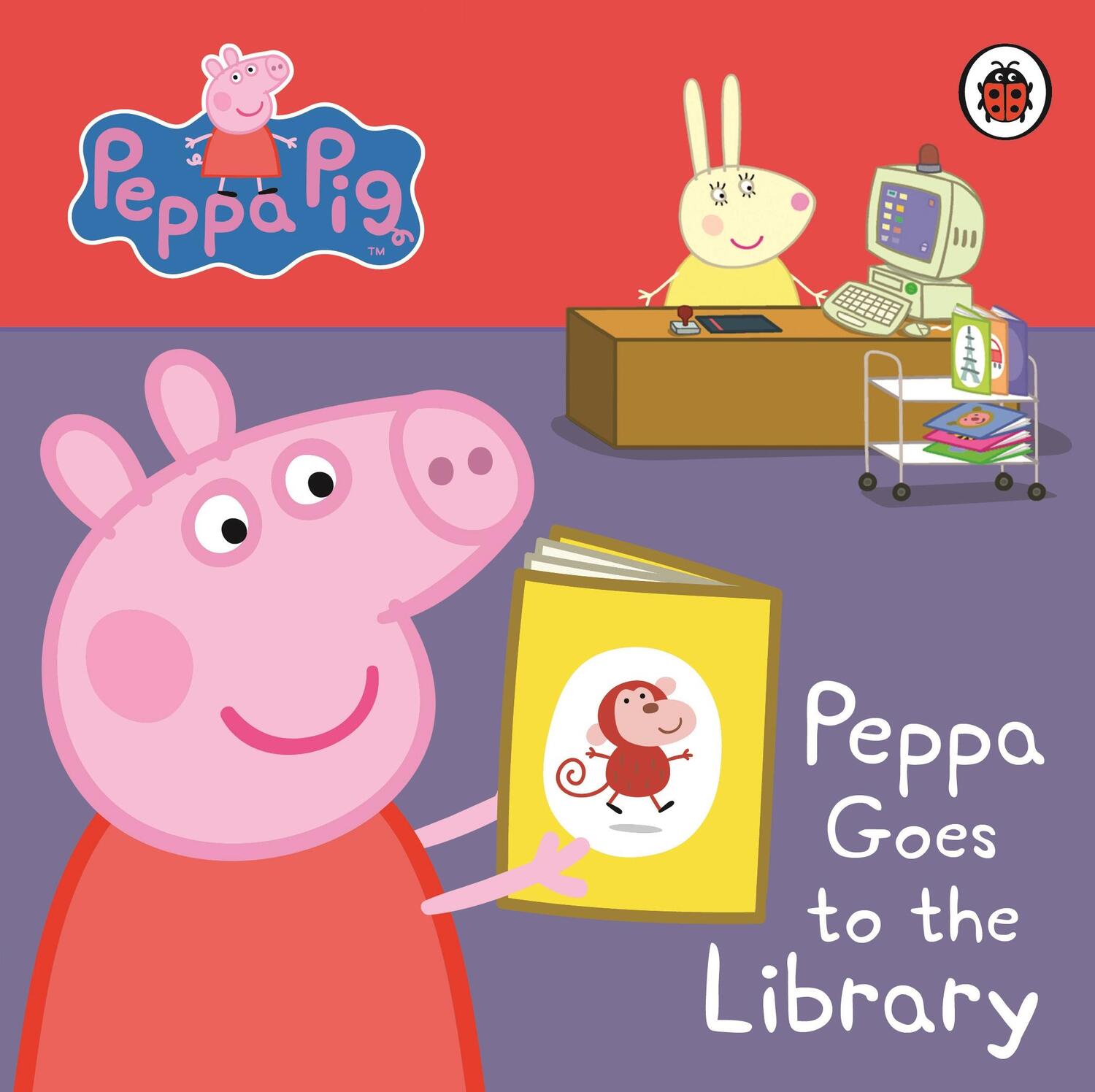 Cover: 9781409304852 | Peppa Pig: Peppa Goes to the Library: My First Storybook | Peppa Pig