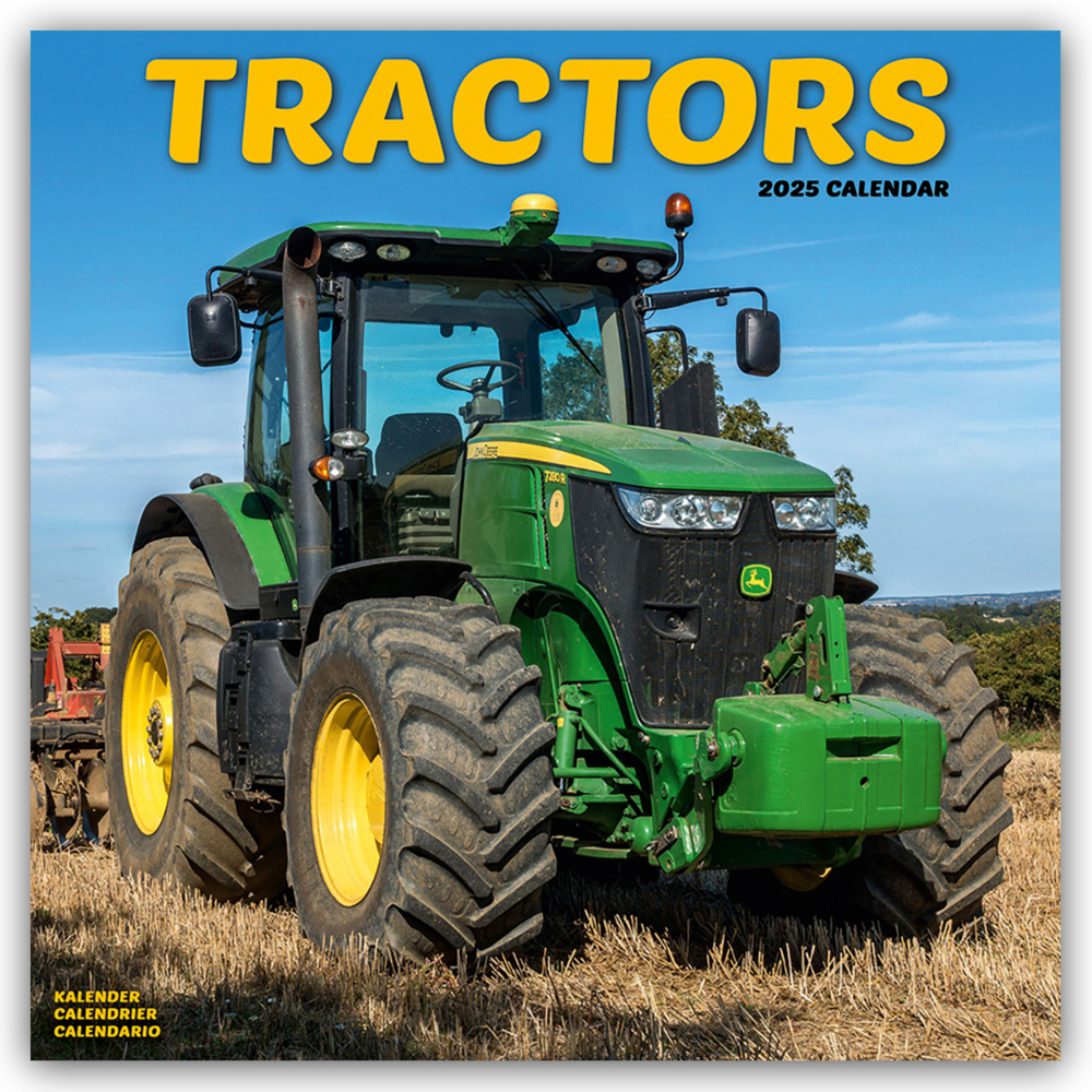 Cover: 9781804604922 | Tractors - Traktoren 2025 - 16-Monatskalender | Ltd | Kalender | 13 S.